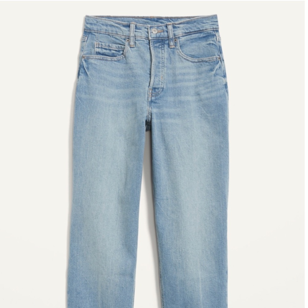 Sky-Hi Straight Jeans